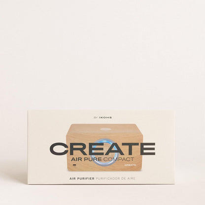 CREATE Air Pure Compact Air Purifier with Bluetooth Speaker and Wireless Charger