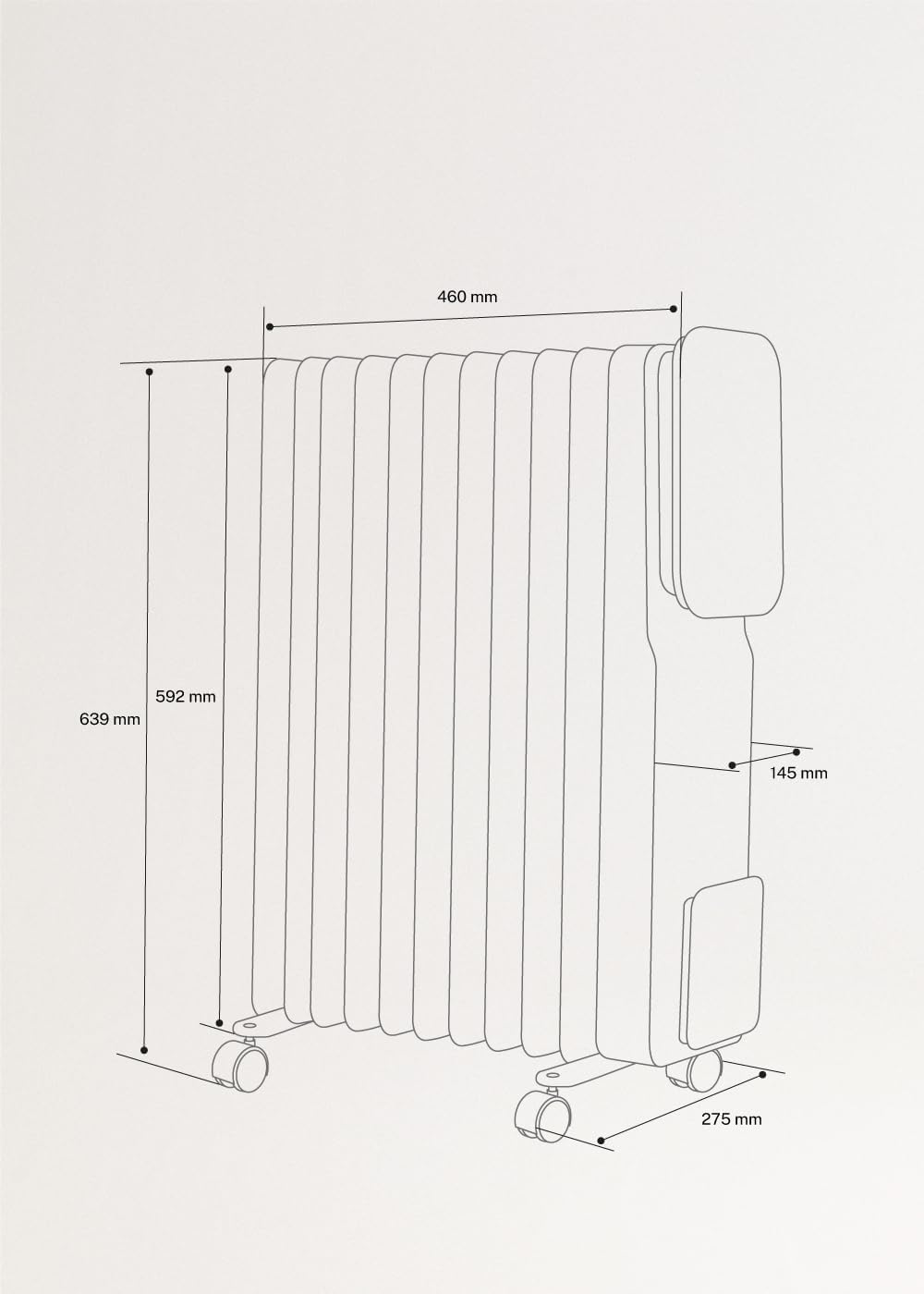 Create Warm Towel CrystalElectric Bathroom Radiator