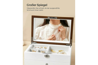 Songmics Wooden Jewelry Box JOW15WNV1