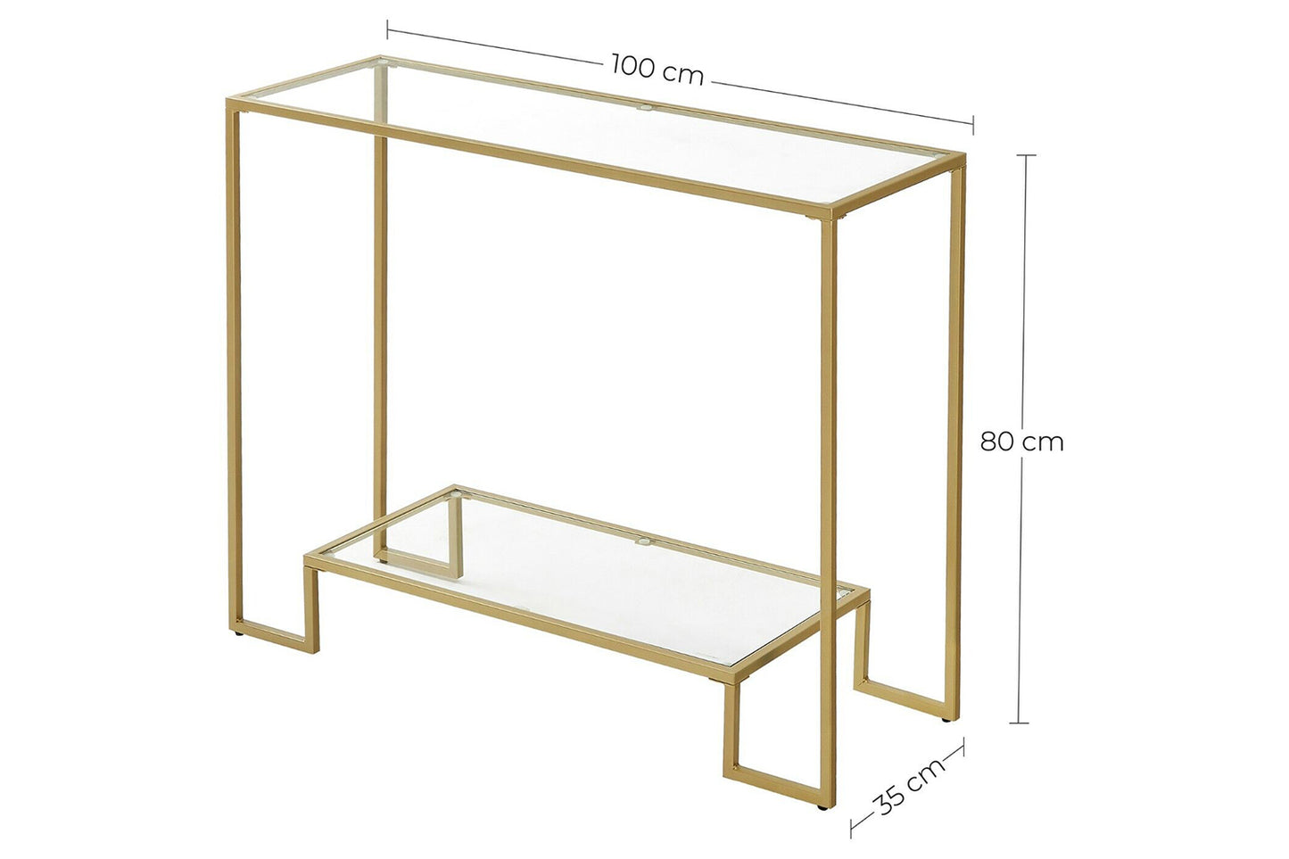 VASAGLE Console Table