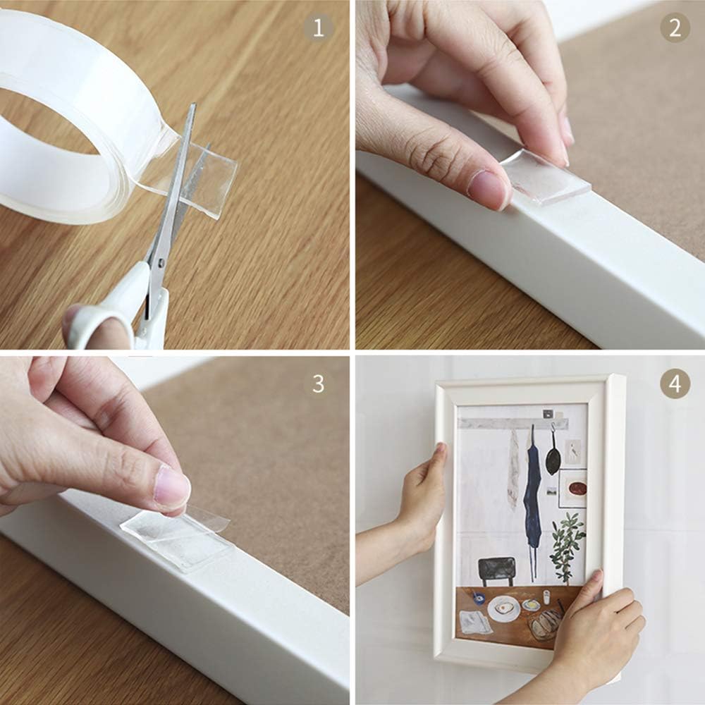 Double Sided Traceless Tape