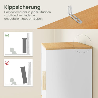 EUGAD Bathroom Cabinet