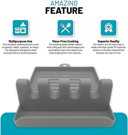 Multipurpose Cooking Utensil Rest