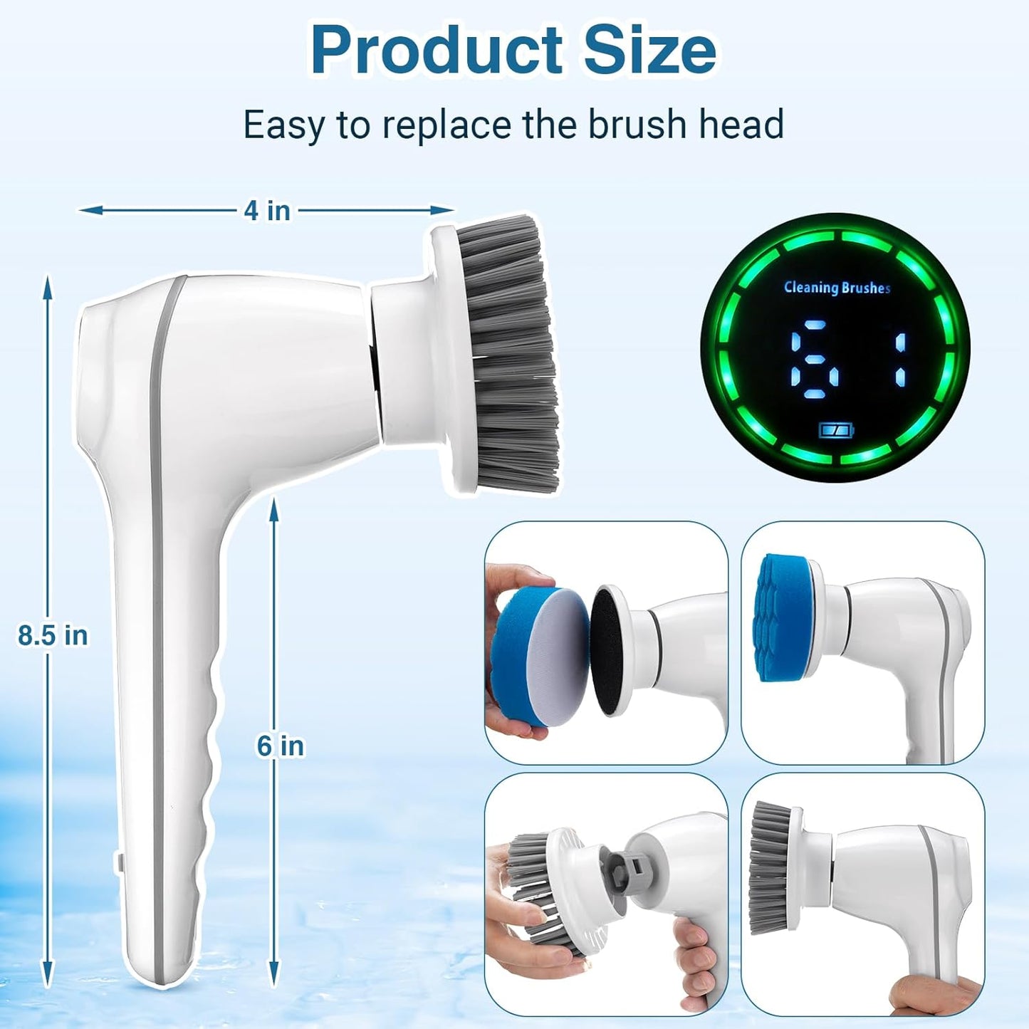 Electric Spin Scrubber