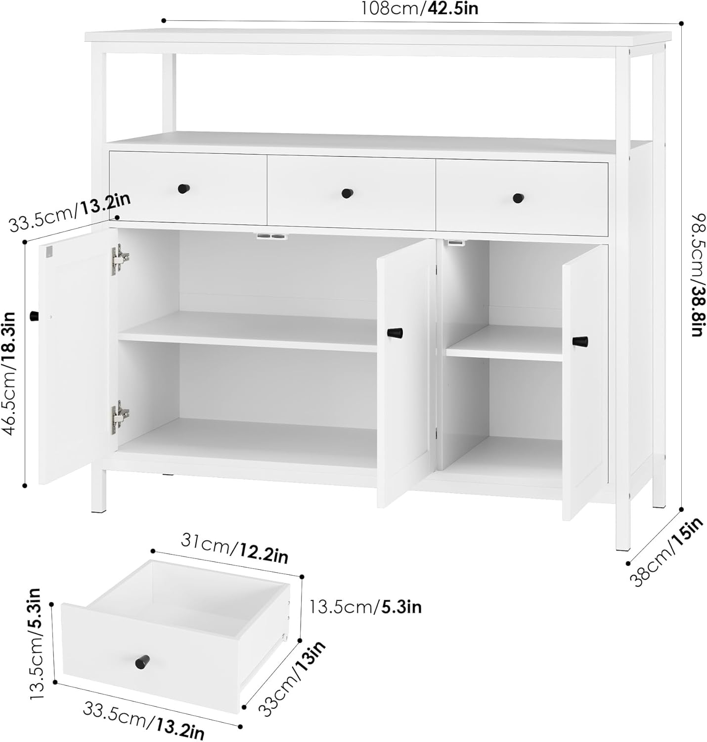 Kitchen Sideboard Cabinet