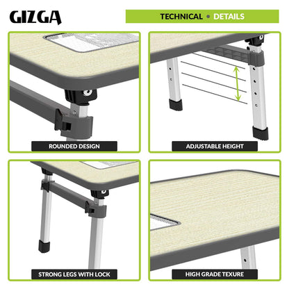 Multi-Purpose Laptop Table with Cooling Fan