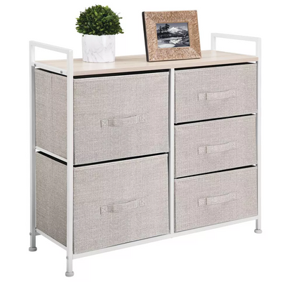 Fabric 5-Drawer Storage Organizer