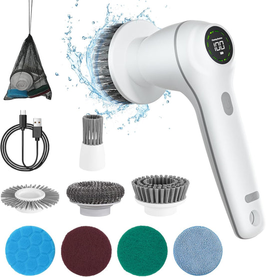 Handheld Electric Spin Scrubber