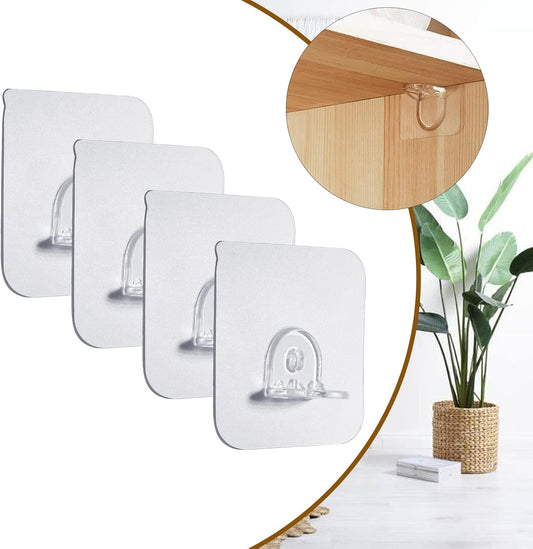 set of 4 Adhesive Shelf Brackets