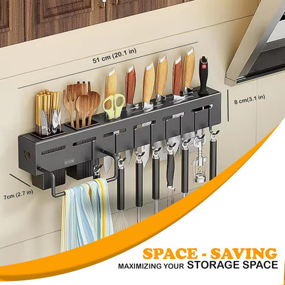 Wall Mount Kitchen Hanging Rack