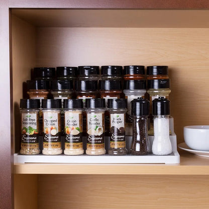 3-Tier Spice Rack With this rack organizer