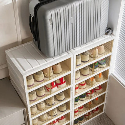 Foldable Shoe Rack Organizer