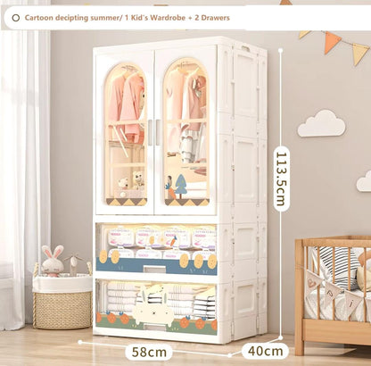 Children's Clothes Storage Cabinet