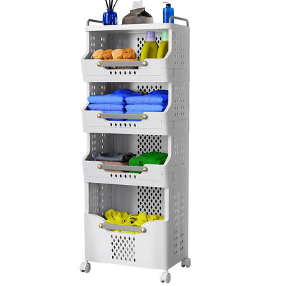 Laundry Basket with Wheels