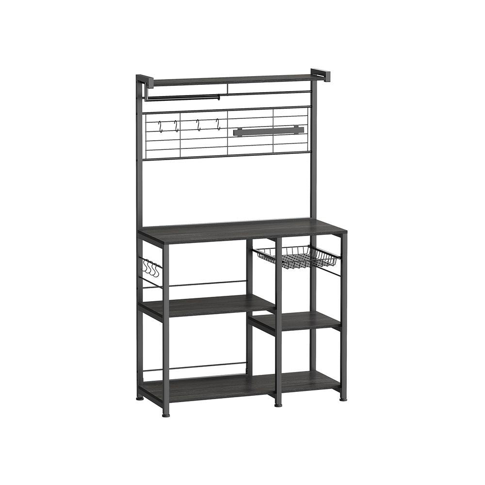 VASAGLE Kitchen Shelf with Magnetic Knife Holder