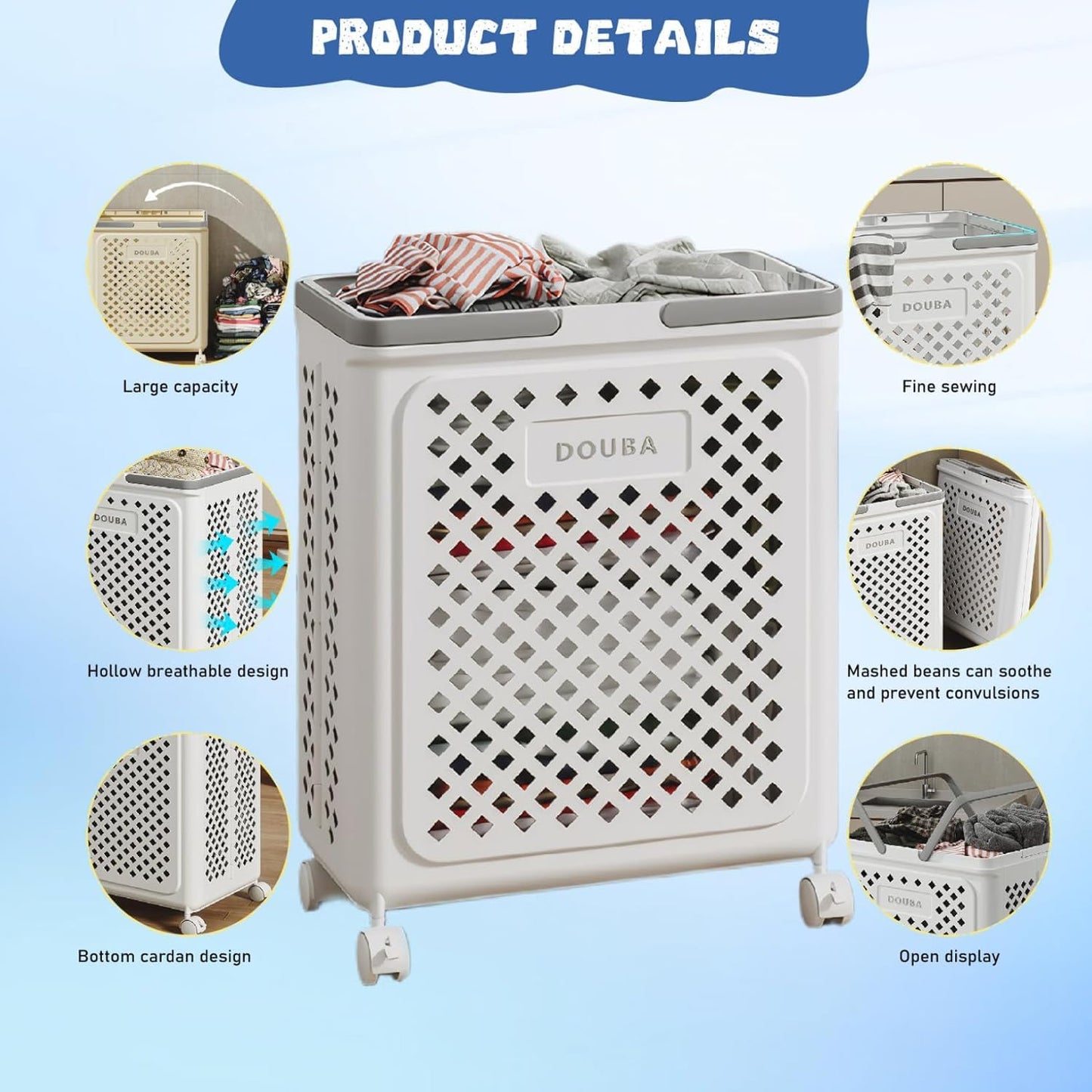 Foldable Laundry Basket