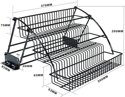 kitchen Organizer Pull Down Spice Racks