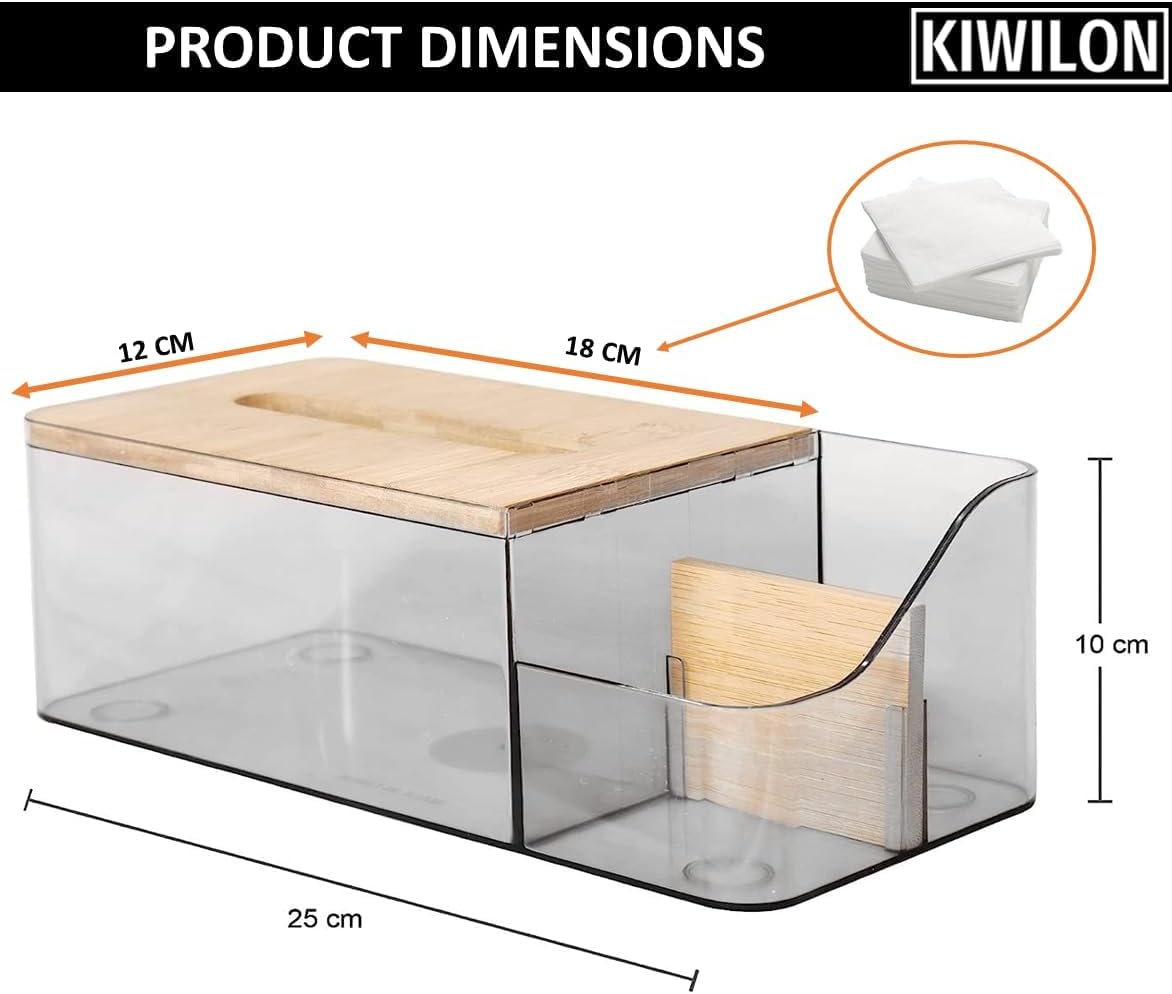 Multi-Purpose Tissue Paper Holder Box