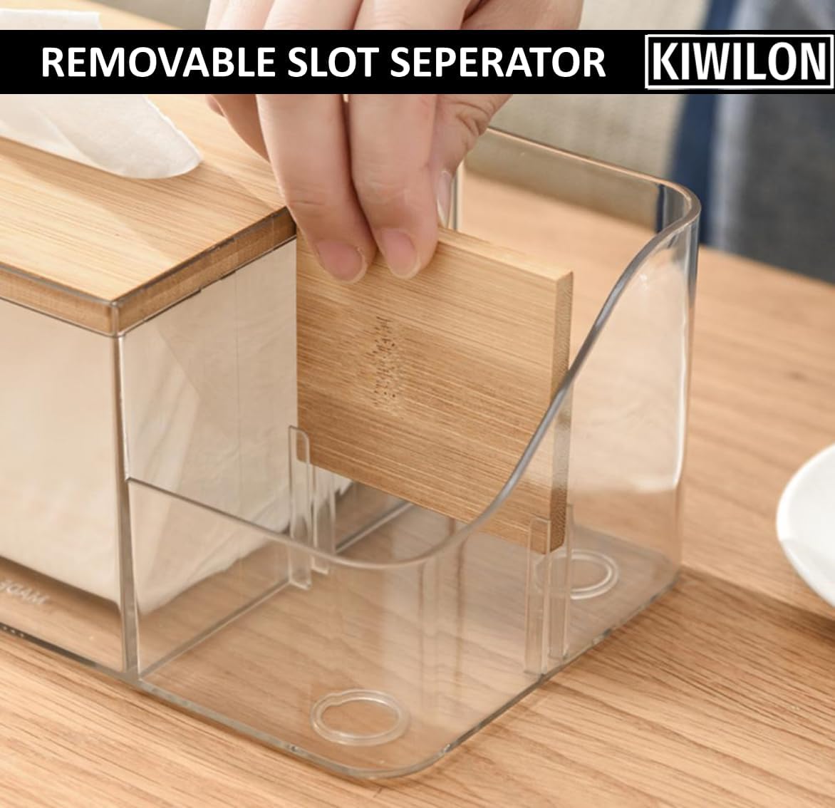 Multi-Purpose Tissue Paper Holder Box