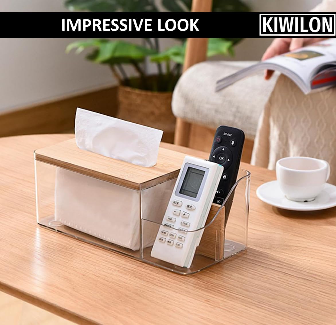 Multi-Purpose Tissue Paper Holder Box