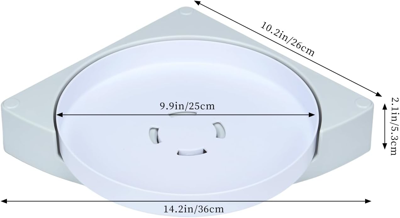 Set Of 2 Rotating Organizer