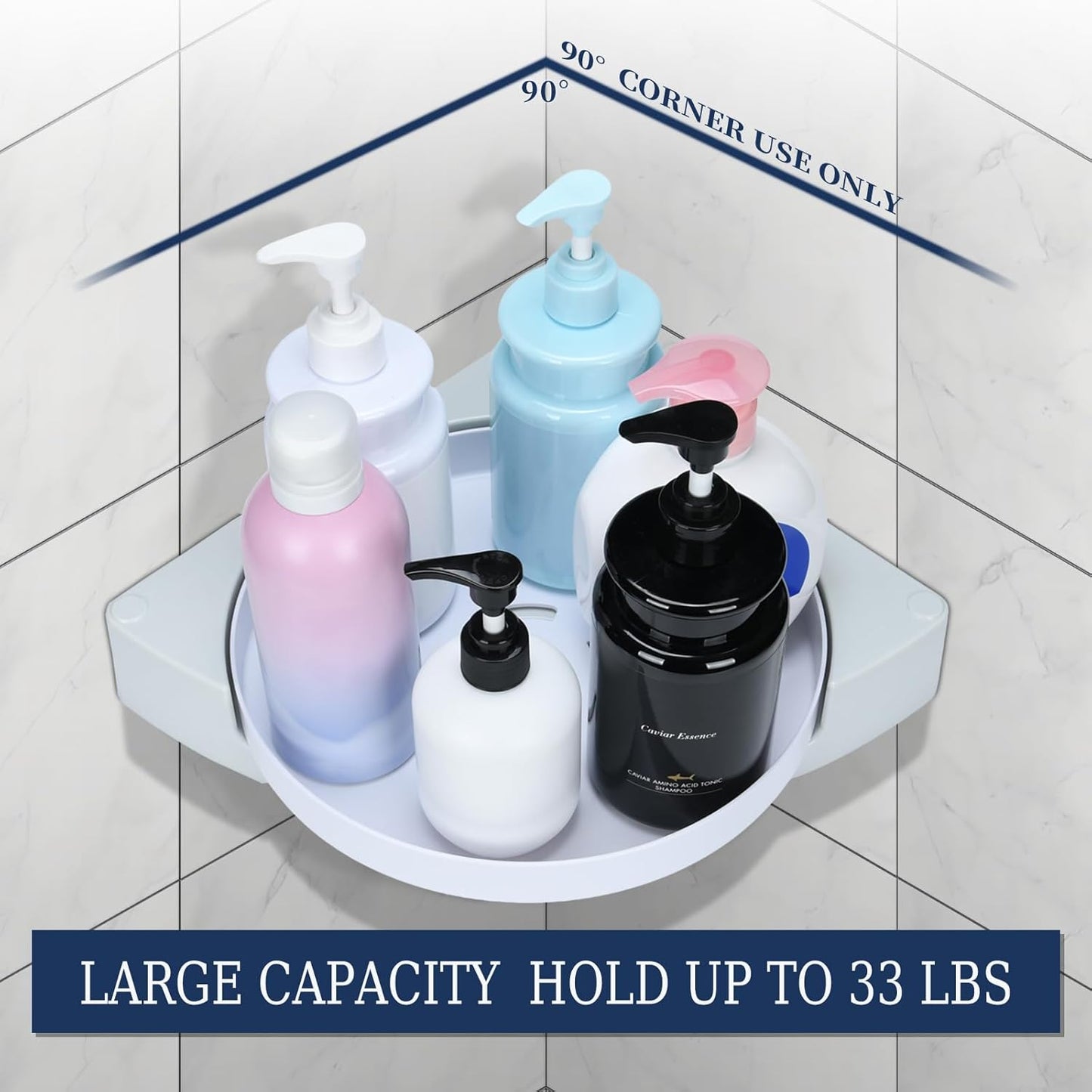Set Of 2 Rotating Organizer