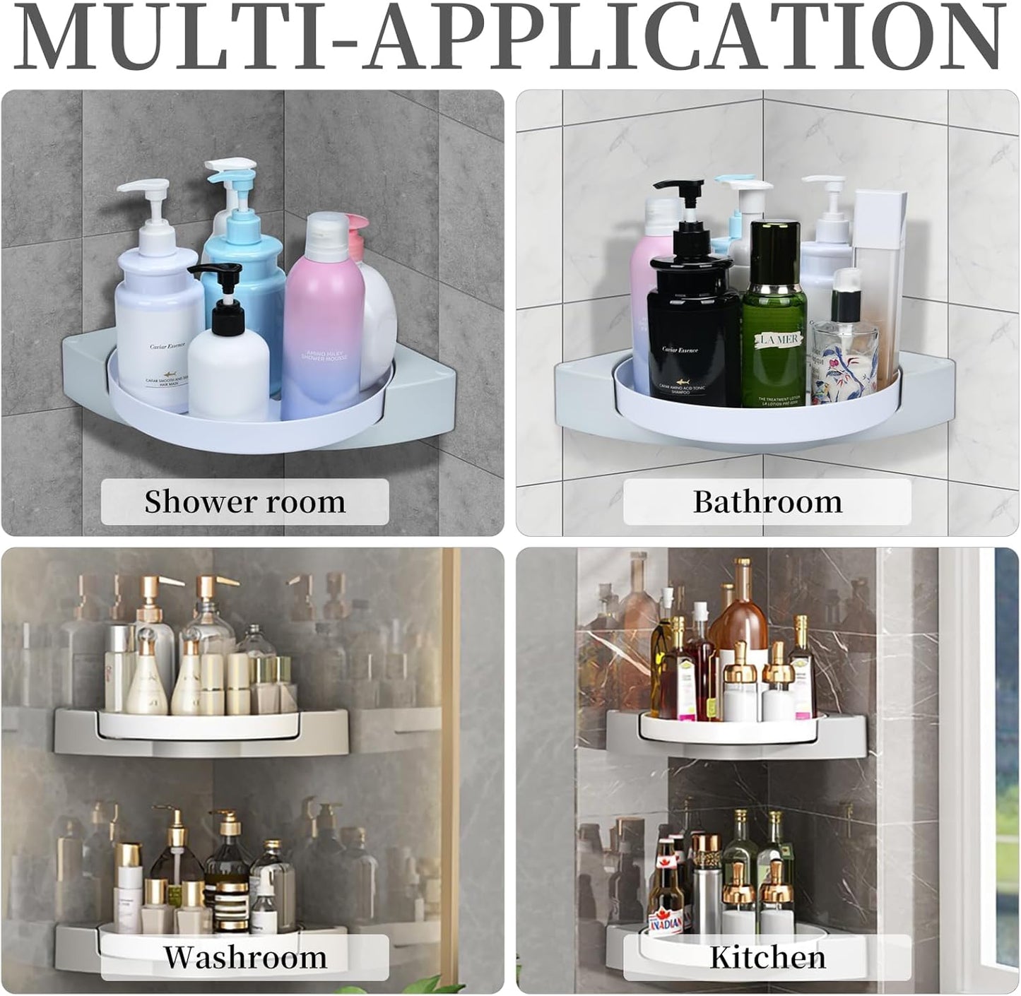 Set Of 2 Rotating Organizer