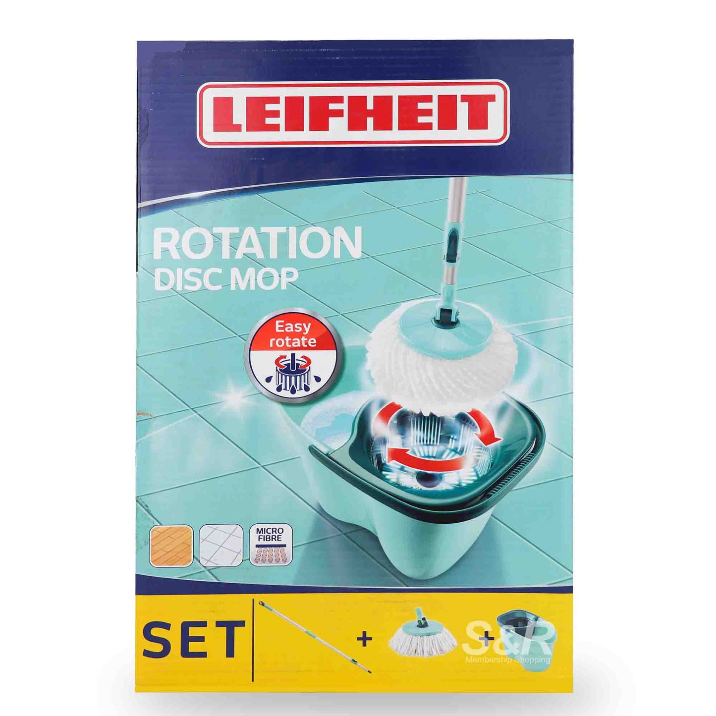 Leifheit Rotation Disc Mop set