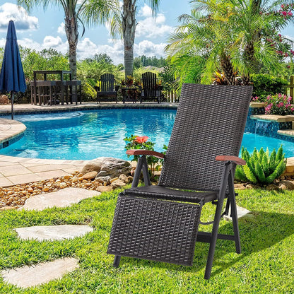 Rattan Folding Chair