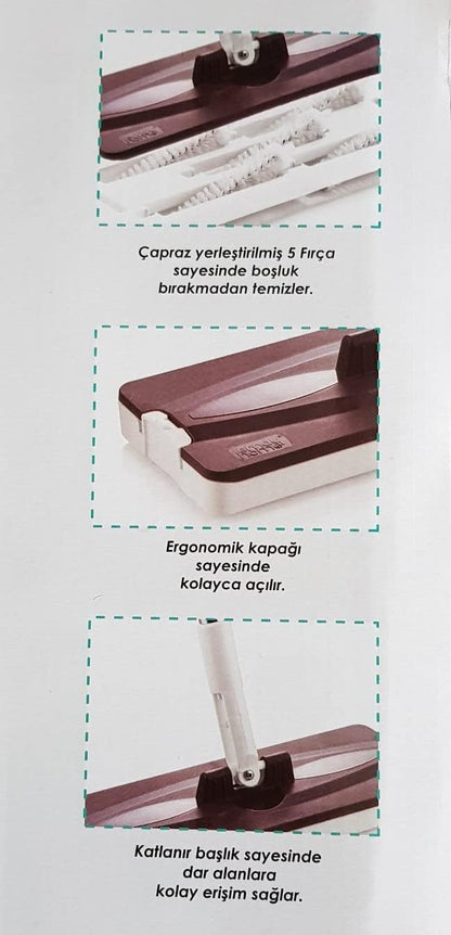 Flat Handheld Crumb Sweeper