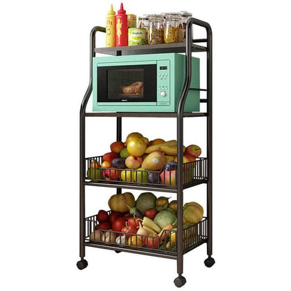 Metal Kitchen Trolley Cart
