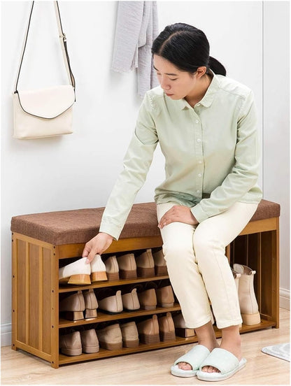 Modern Shoe Storage Bench
