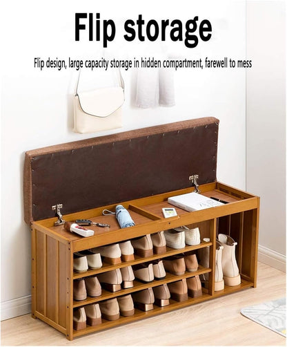 Modern Shoe Storage Bench