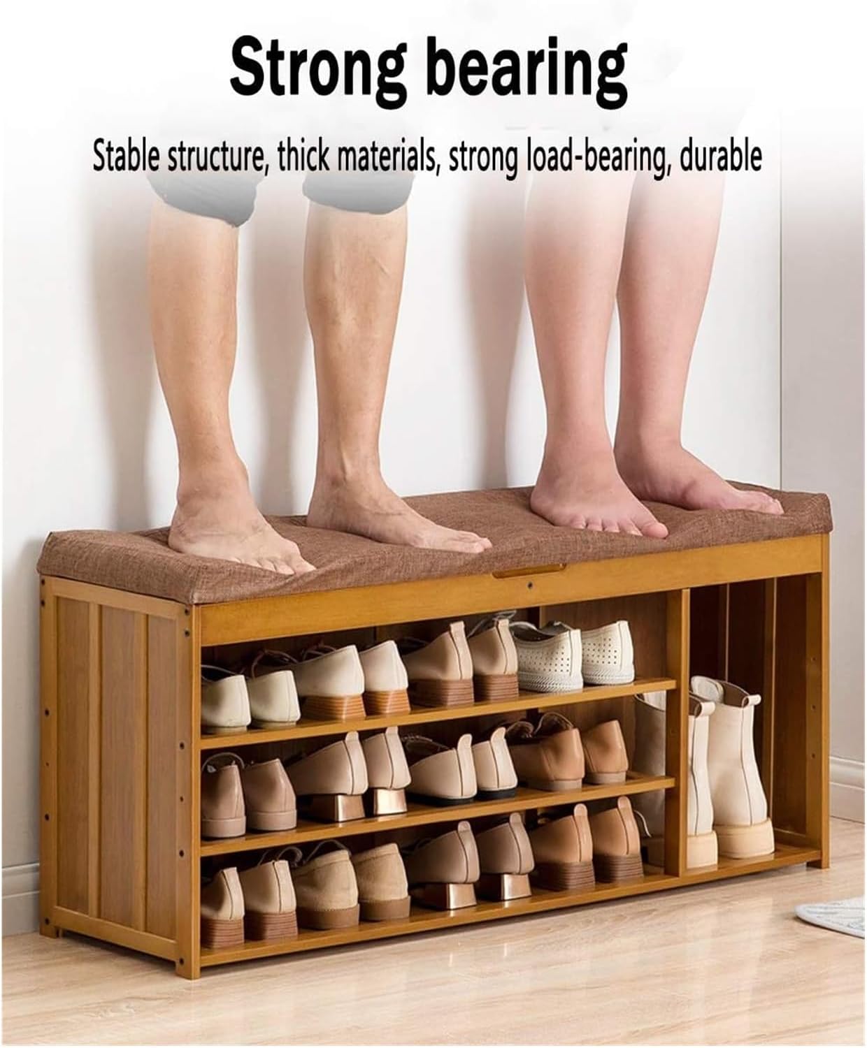 Modern Shoe Storage Bench
