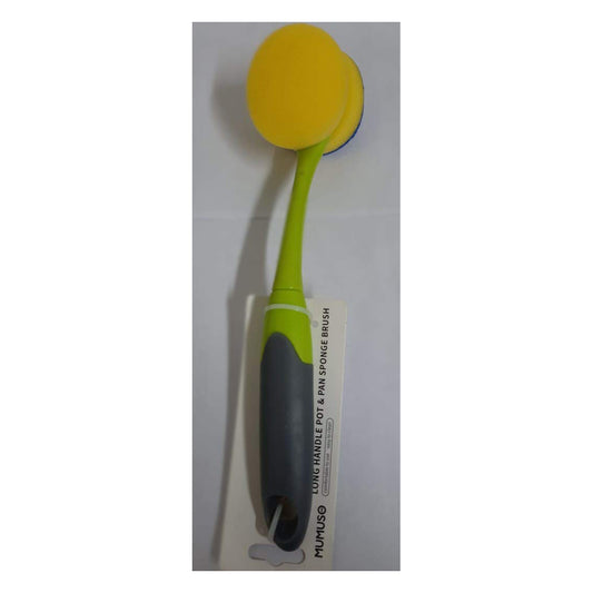 Long Handle Pot & Pan Sponge Brush