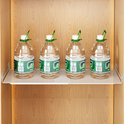 Extendable storage shelf