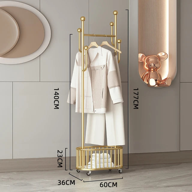 Clothes Rack with Wheels