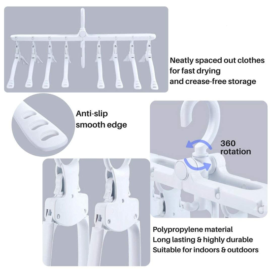8 Hook Clothes Hanger