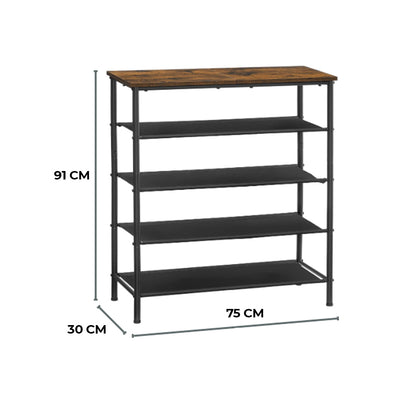 5 Tiers Shoe Rack