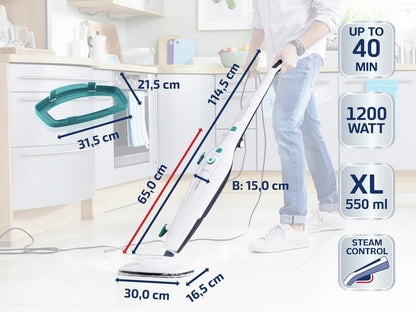 Leifheit CleanTenso steam mop
