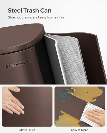 SONGMICS Trash Can