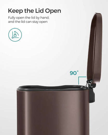 SONGMICS Trash Can