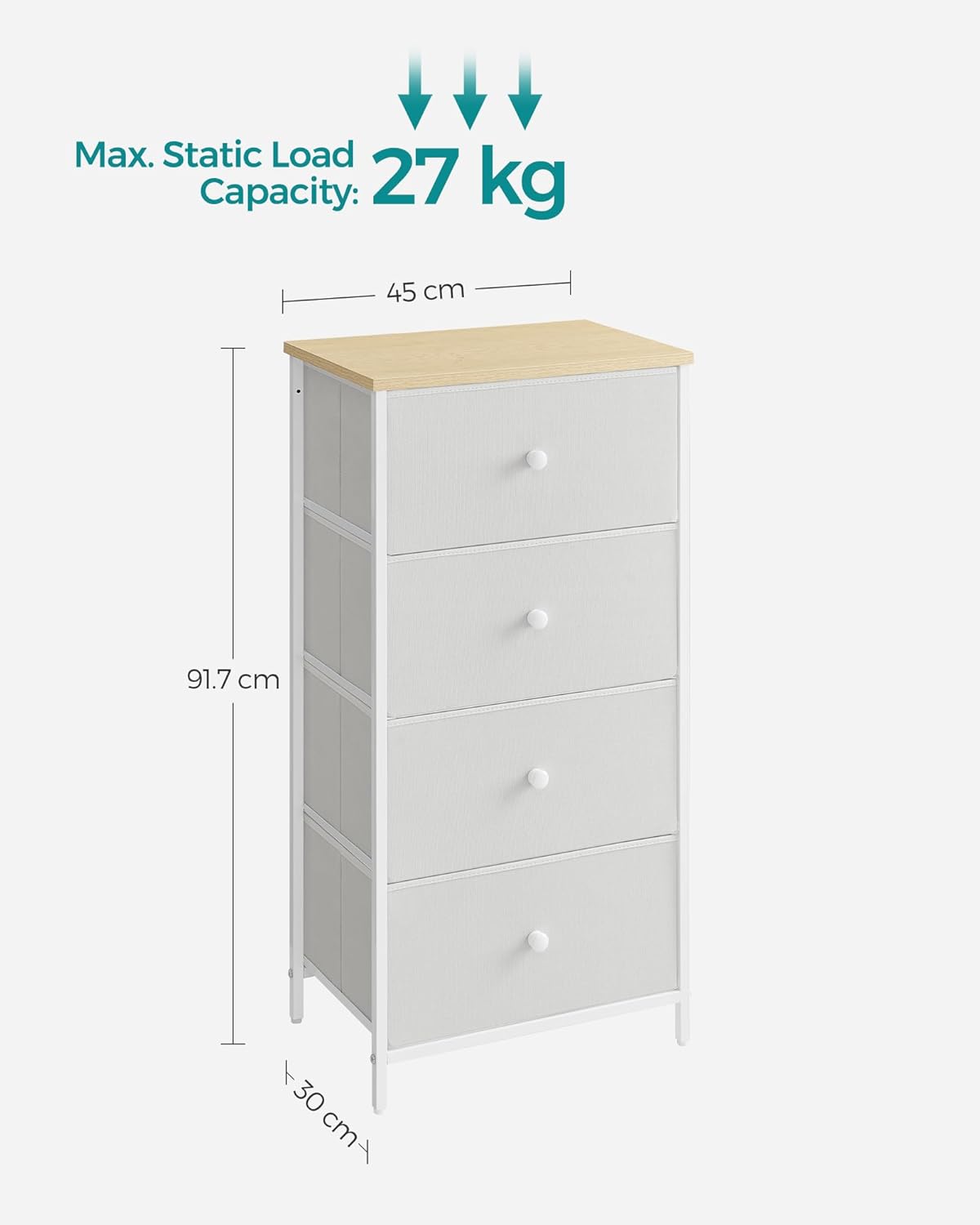 SONGMICS Chest of Drawers