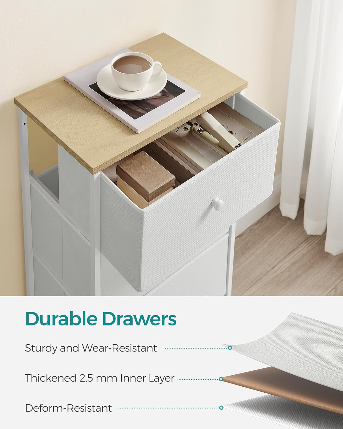 SONGMICS Chest of Drawers