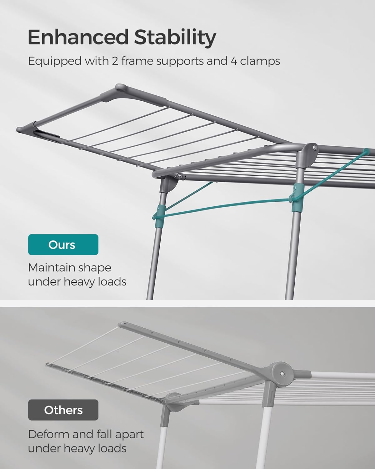 SONGMICS Clothes Drying Rack