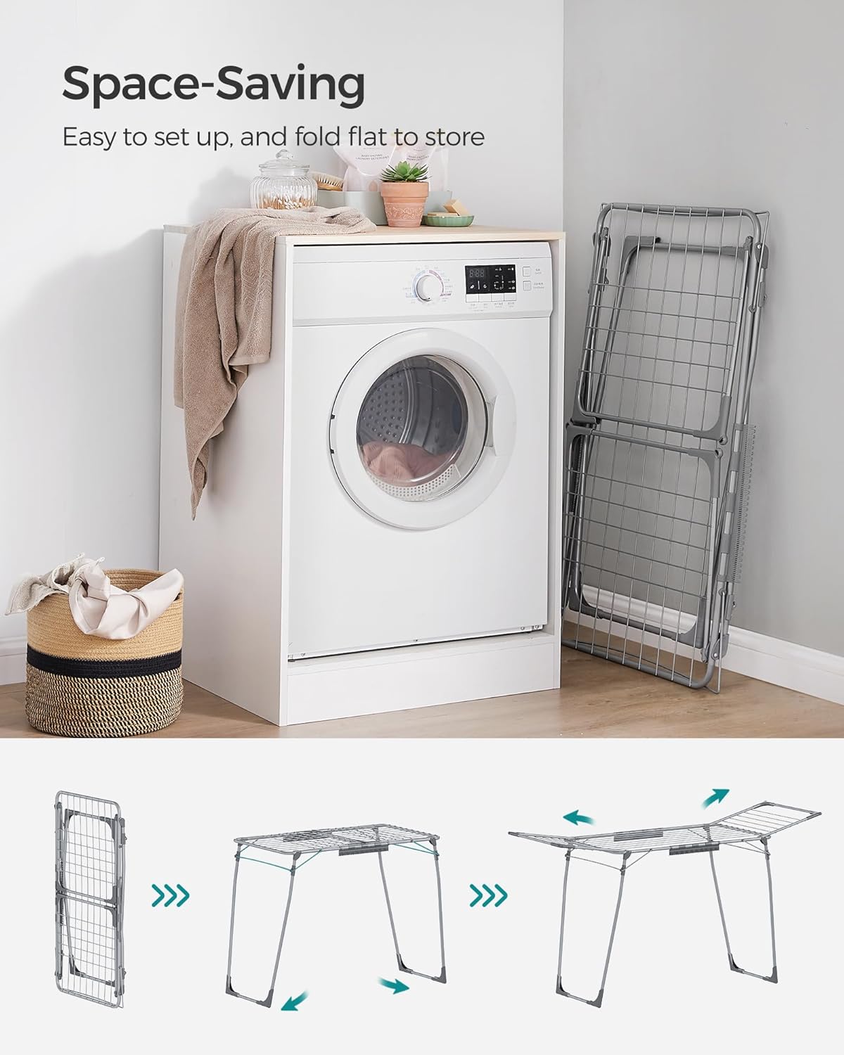 SONGMICS Clothes Drying Rack