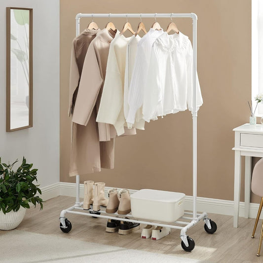SONGMICS  Clothes Rack on Wheels