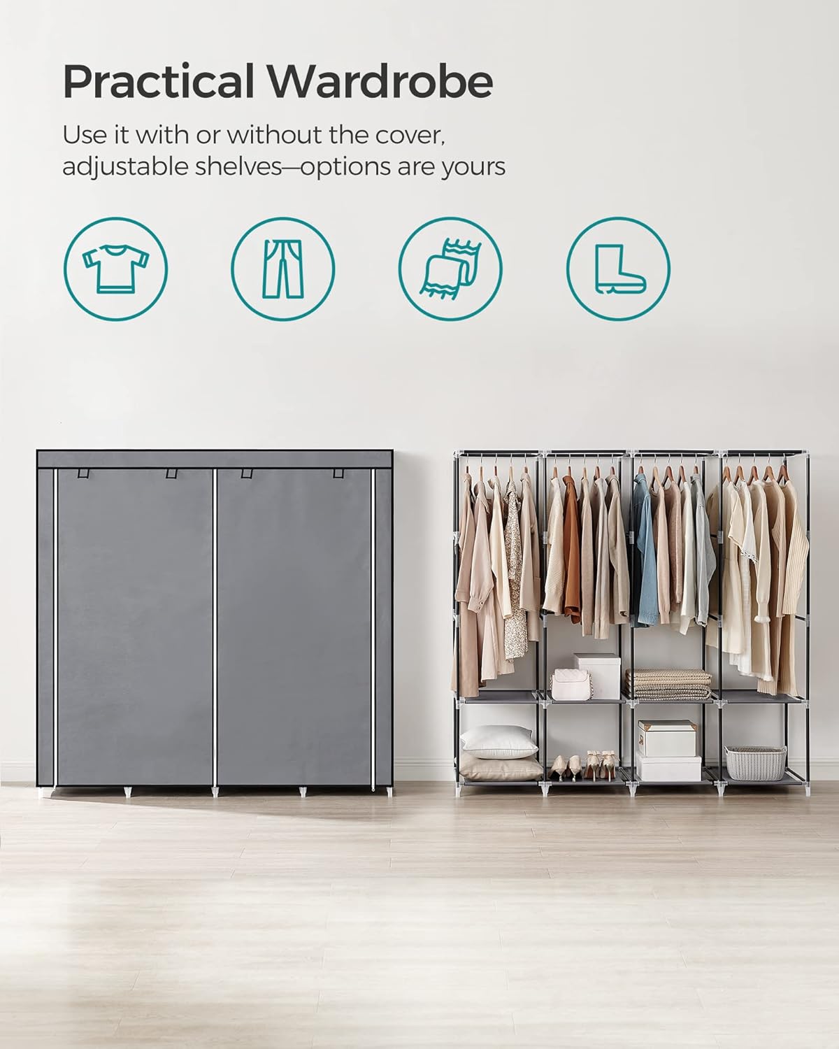 SONGMICS Clothes Wardrobe