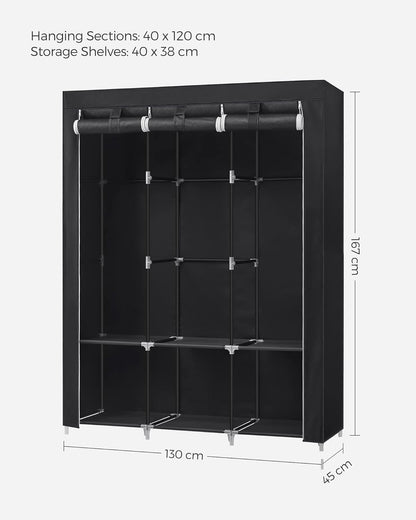 SONGMICS Portable Closet with Cover