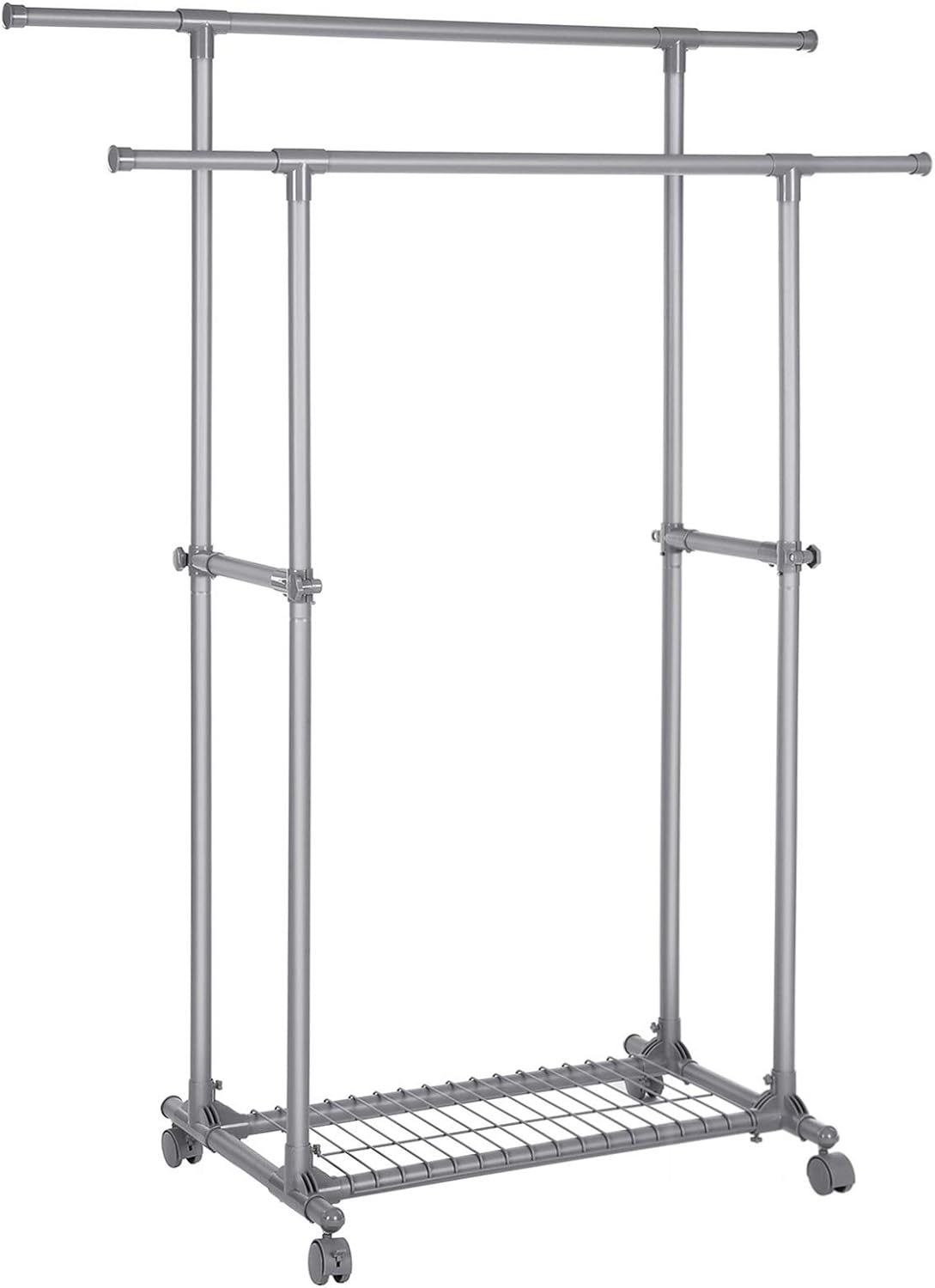 SONGMICS Double Clothes Rail